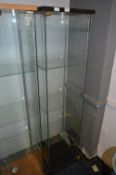 Glazed Three Shelf Display Cabinet