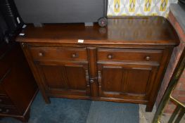 Dark Elm Ercol Dresser Base