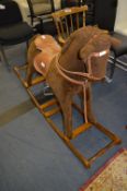 Mamas & Papas Plush Fur Rocking Horse