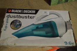 Black & Decker Wet and Dry Dustbuster 9.6V