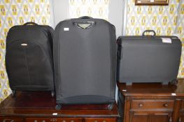 Set of Four Wheeled Suitcases