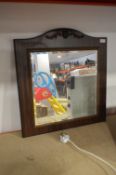 Framed Bevelled Edge Wall Mirror