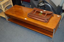 Mahogany Two Teir Coffee Table