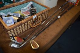 Two Ping Golf Clubs and a Tailor Made Golf Club