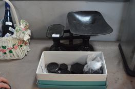 Cast Iron Kitchen Scales and Weights