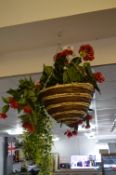 *ARTIFICIAL HANGING BASKET