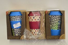 *ECOFFEE REUSABLE CUPS 3PK