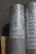 Roll of Forbo Sure Step Safety Flooring (Cool Concrete) 11.5mx2m