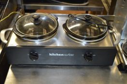 Kitchenmaster Double Slow Cooker