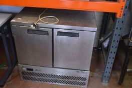 Williams Undercounter Stainless Steel Two Door Refrigerator