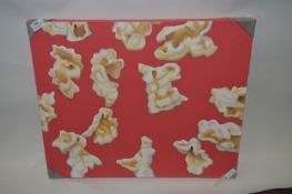 Unframed Printed Canvas Depicting Popcorn 20x24