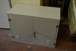 *Lockable Metal First Aid Cabinet