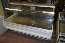 Juka Deli Style Counter with Granite Back and Curved Glass Front