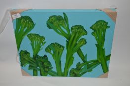 Unframed Printed Canvas Depicting Broccoli 18x20