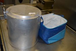 Aluminium Insulated Container and an Ice Bag