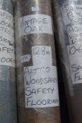 Roll of Altro Wood Effect Saftey Flooring (Vintage Oak) 12.8mx2m
