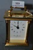 Robert Blanford Brass Cased Carriage Clock