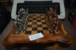Miniature Table Chess Set