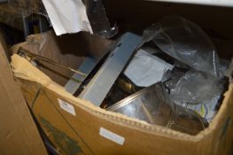 Box of Assorted Ventilation Pipes, Bends and Brackets