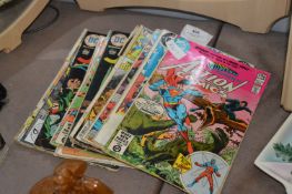 Collection of DC and Marvel Comics