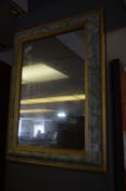 Floral Framed Wall Mirror