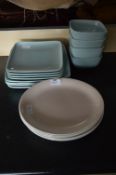 Mixed Diffusion Tableware and Poole Oval Plates
