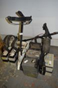 Electric Golf Caddy and Batteries