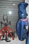 Golf Bag, Clubs and Trolley