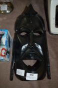 Carved Wood African Wall Mask