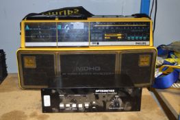 *Philips Dual Deck Stereo Radio/Cassette and a Four Channel Strobe Control Unit