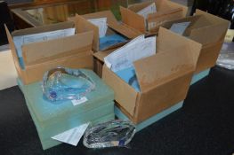 Six Pieces of Dartington Crystal