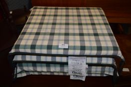 Set of Four Garden Chair Cushions