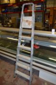 Pair of Five Tread Aluminium Platform Steps