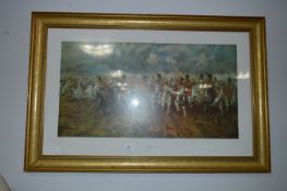 Large Gilt Framed Print 