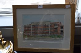 Oak Framed Watercolour 