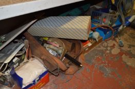 Large Quantity of Tools, Plumbing Fittings, Chest Expander, Electrical Fittings, Halogen Flood