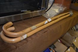 Two Bentwood Walking Sticks