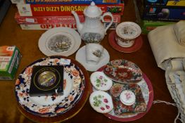 Decorative Plates, Teaware, Pin Dishes, etc.
