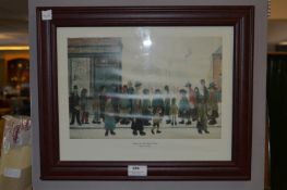 Framed Lowry Print 