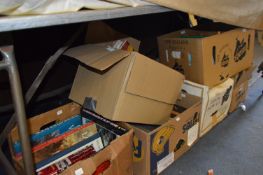 Six Boxes of Books Fiction and Nonfiction