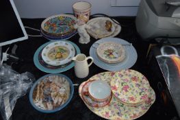 Decorative Wall Plates, Ornaments, Wade Tray, etc.