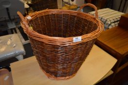 Cane Log Basket