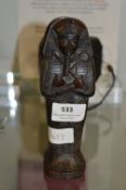 Trinket Box in the Form of Tutankhamun