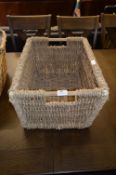 Wicker Log Basket