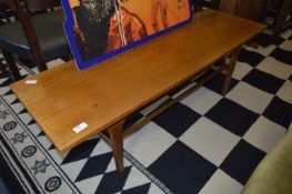 Teak Coffee Table with Undershelf
