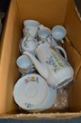 West German Floral Patterned Tea Set