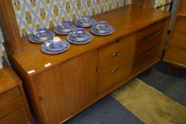 Mid Century Walnut Mainline Furniture Sideboard