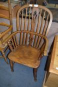 Windsor Elm and Ash Stickback Armchair