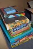 Collection of Board Games; Cluedo, Colditz, Go, etc.