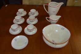 Crown Devon Stockholm Part Tea Set